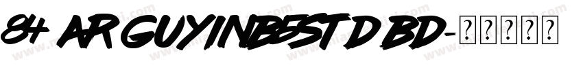 84 AR GuYinB5Std BD字体转换